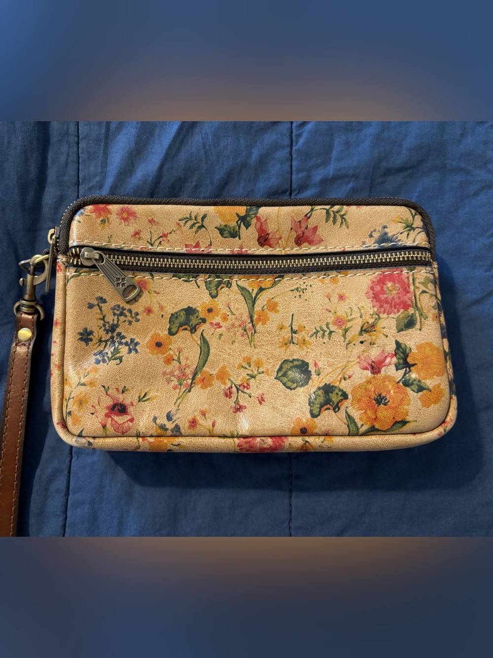 Patricia Nash Floral Wristlet